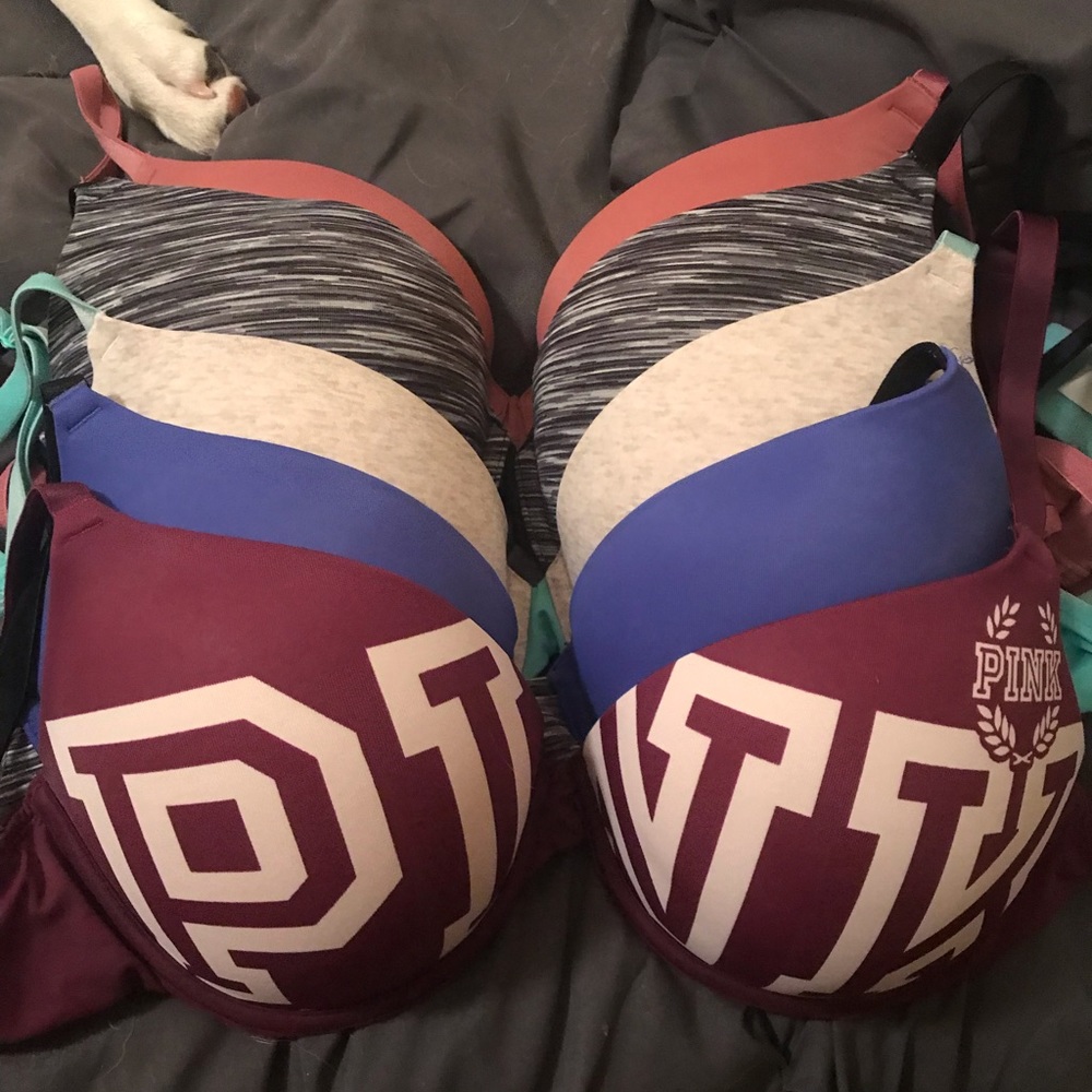 VS PINK bra bundle of 5